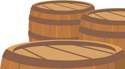 Beer Barrels.