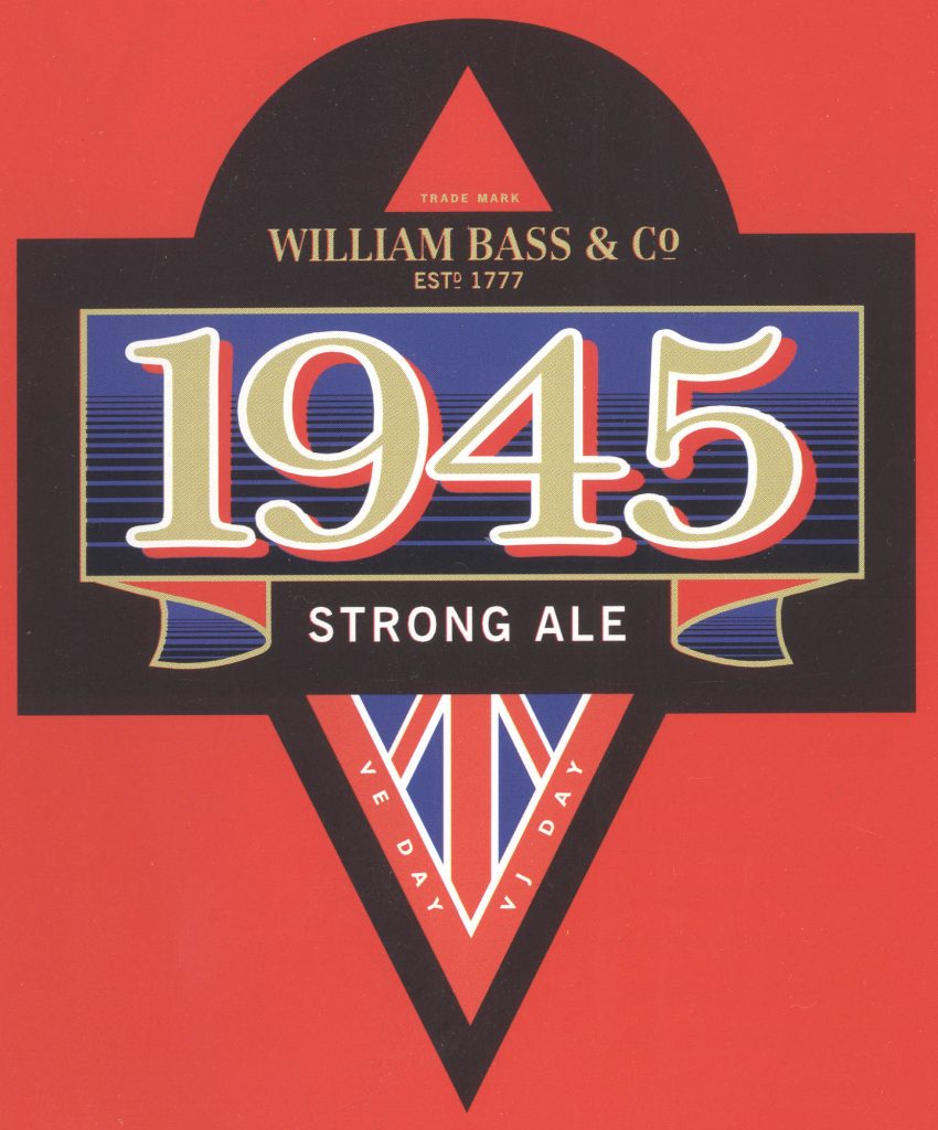 Bass Strong Ale Commemorative Ale label